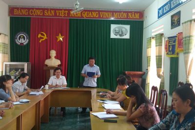 Bổ Nhiệm Phó Bí Thư Chi Bộ Trường PTDTNT THCS và THPT Huyện Cư Jút Nhiệm Kí 2015-2020