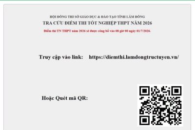 TRANG TRA CỨU ĐIỂM THI TỐT NGHIỆP THPT NĂM 2026